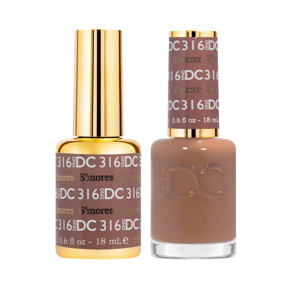 DND DC Gel Nail Polish Duo - 316 S’Mores