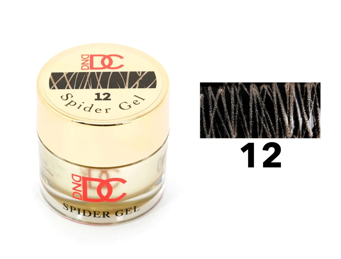DND DC Spider Gel - #12 Copper Shimmer