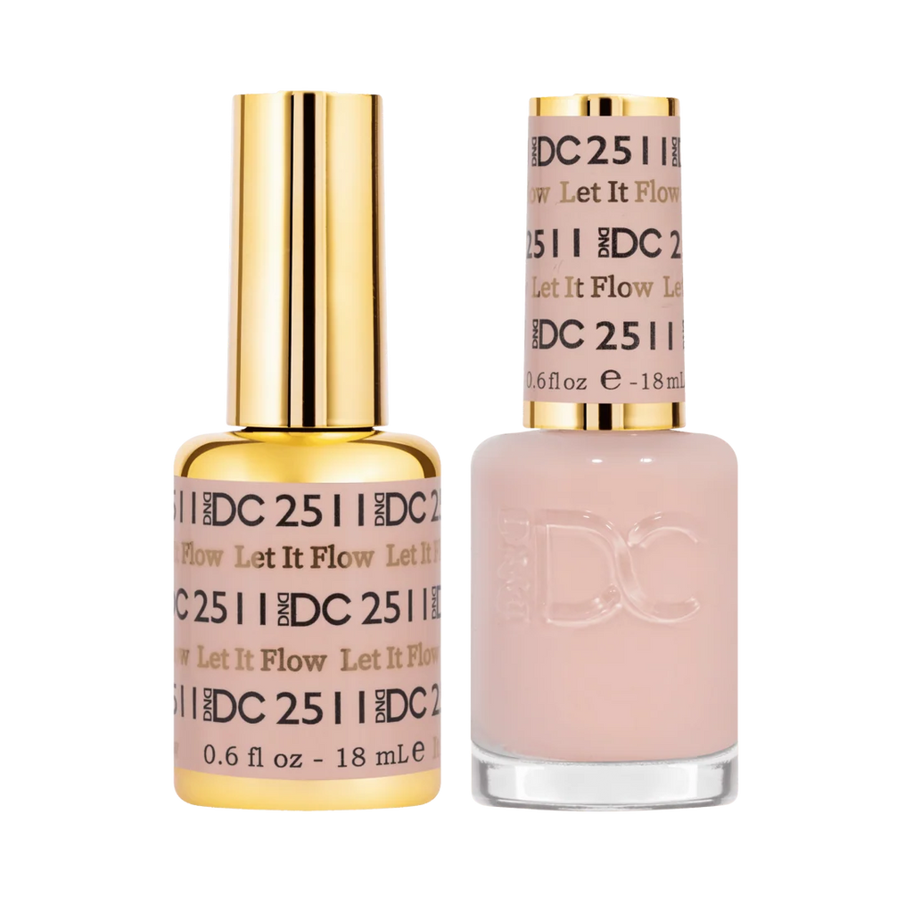 DND DC Gel Nail Polish Duo - 2511 Let It Flow