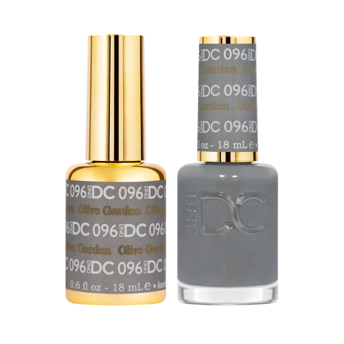 DND DC Gel Nail Polish Duo - 096 Olive Garden