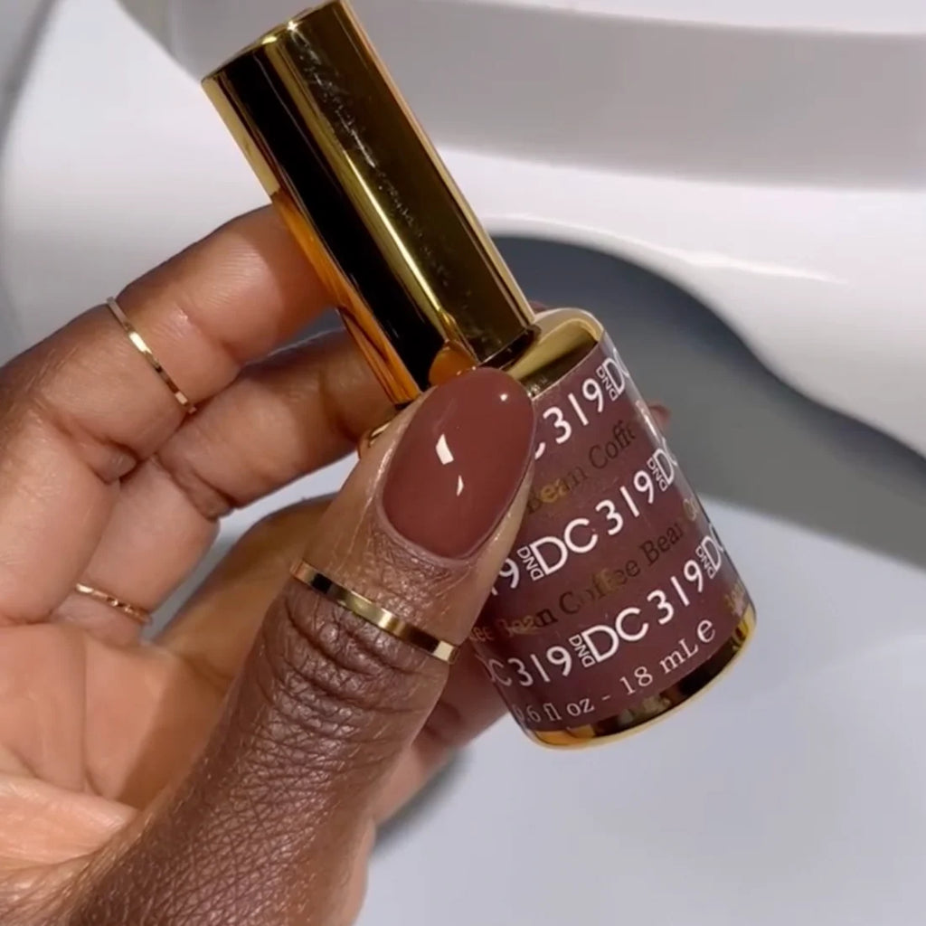 DND DC Gel Nail Polish Duo - 319 Coffee Bean