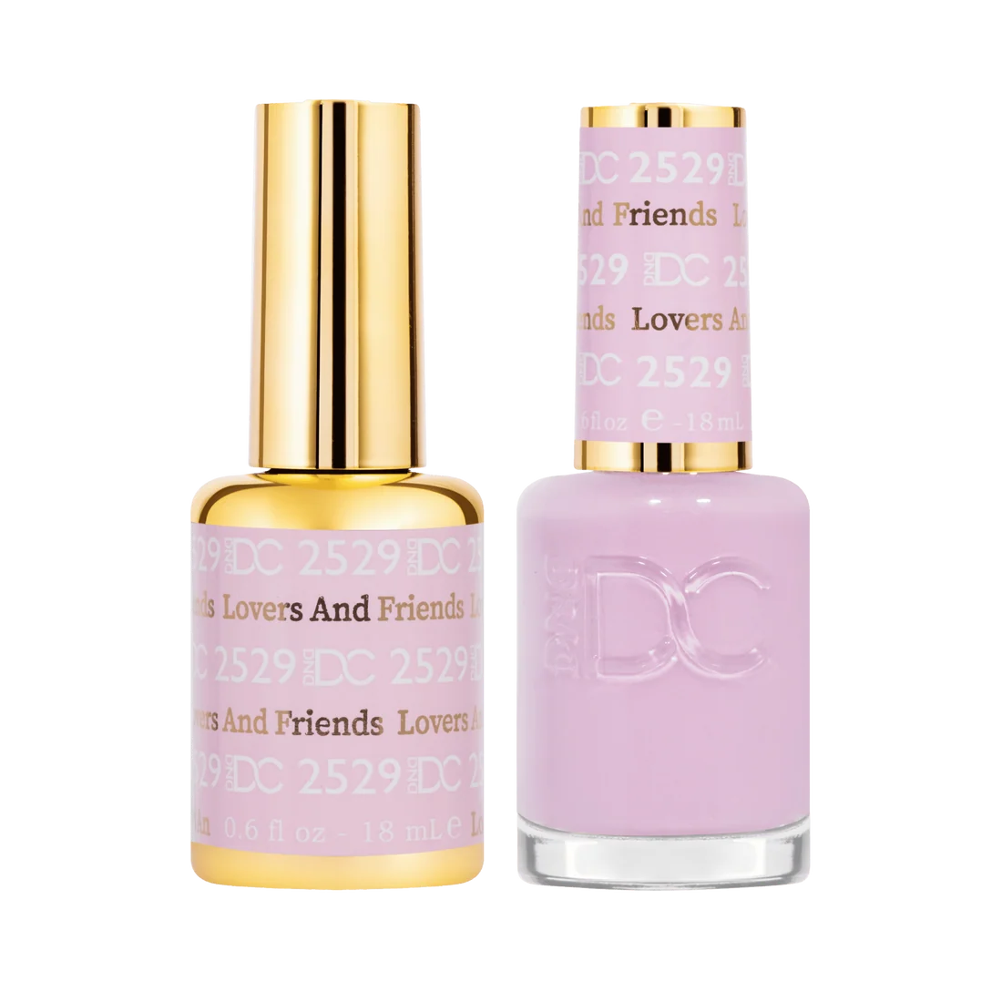 DND DC Gel Nail Polish Duo - 2529 Lovers And Friends