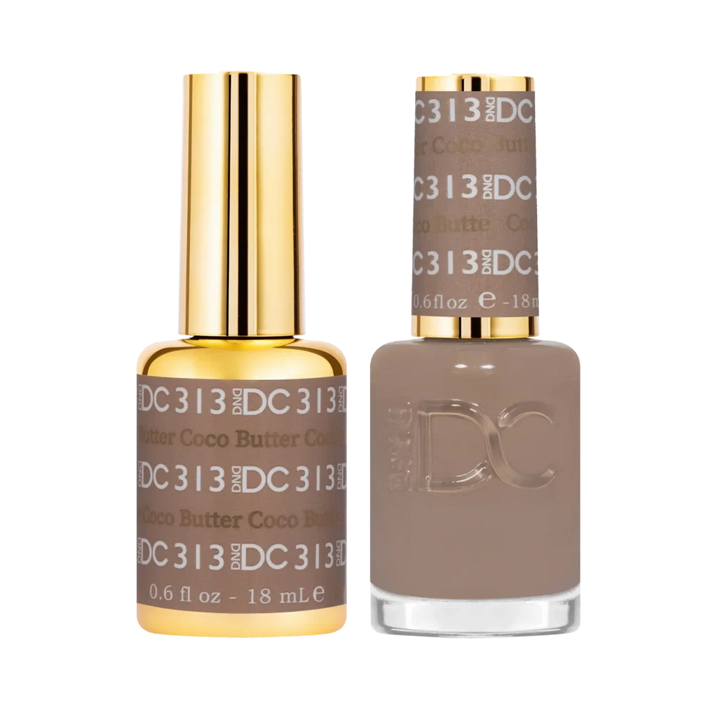 DND DC Gel Nail Polish Duo - 313 Coco Butter