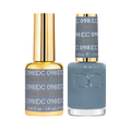 DND DC Gel Nail Polish Duo - 098 Aqua Gray