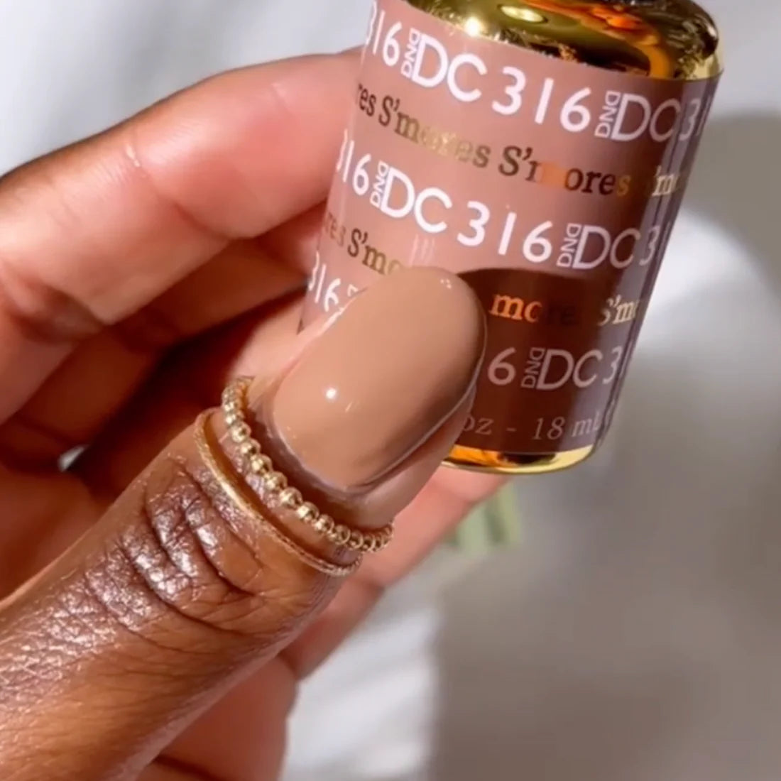DND DC Gel Nail Polish Duo - 316 S’Mores