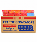 DND EVA Toe Separators - Mixed Colors 1000pcs