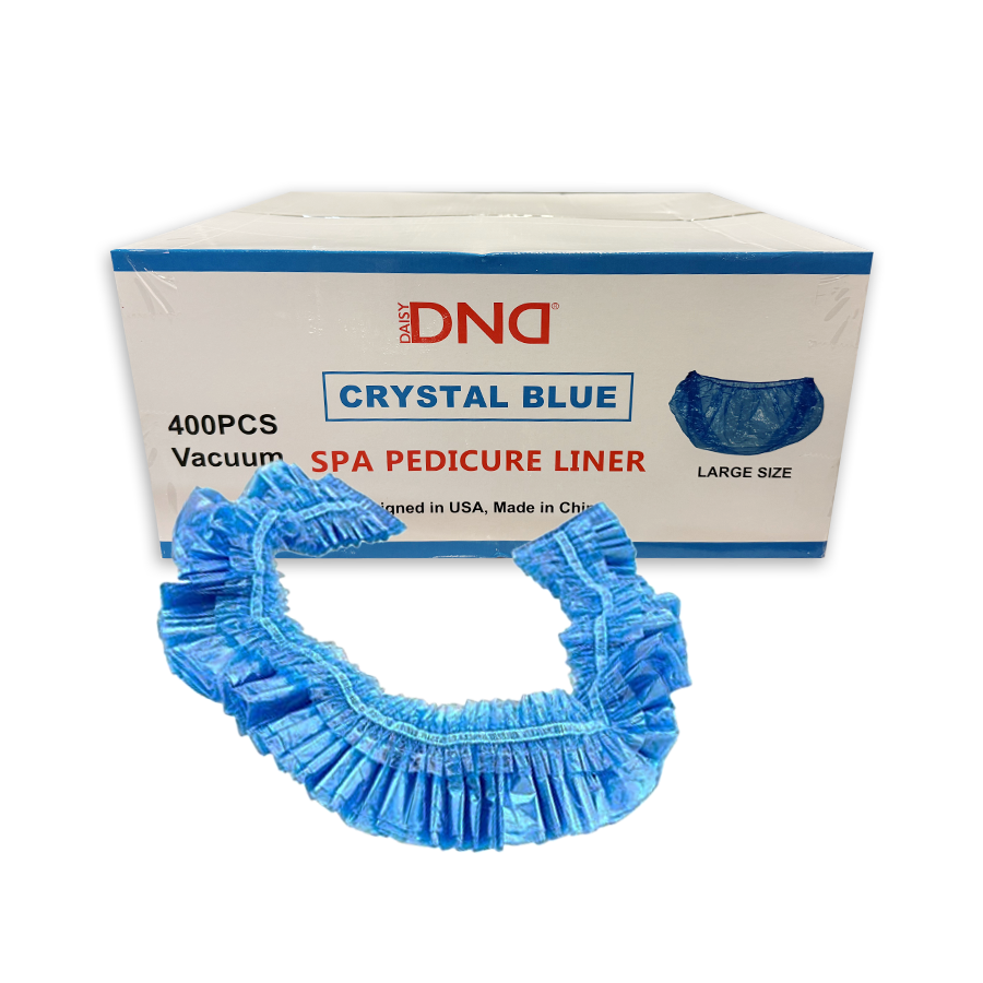 DND Disposable Spa Pedicure Liner (Blue) 400/Box