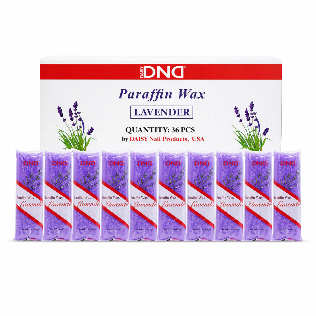 DND Paraffin Wax Lavender 36 lbs/Box