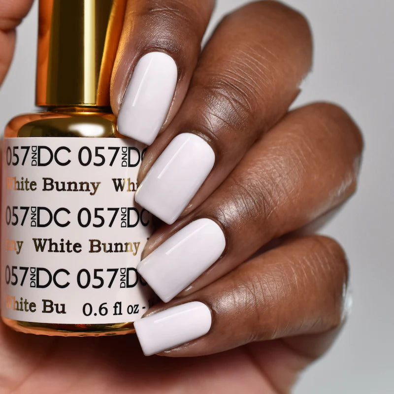 DND DC Gel Nail Polish Duo - 057 White Bunny