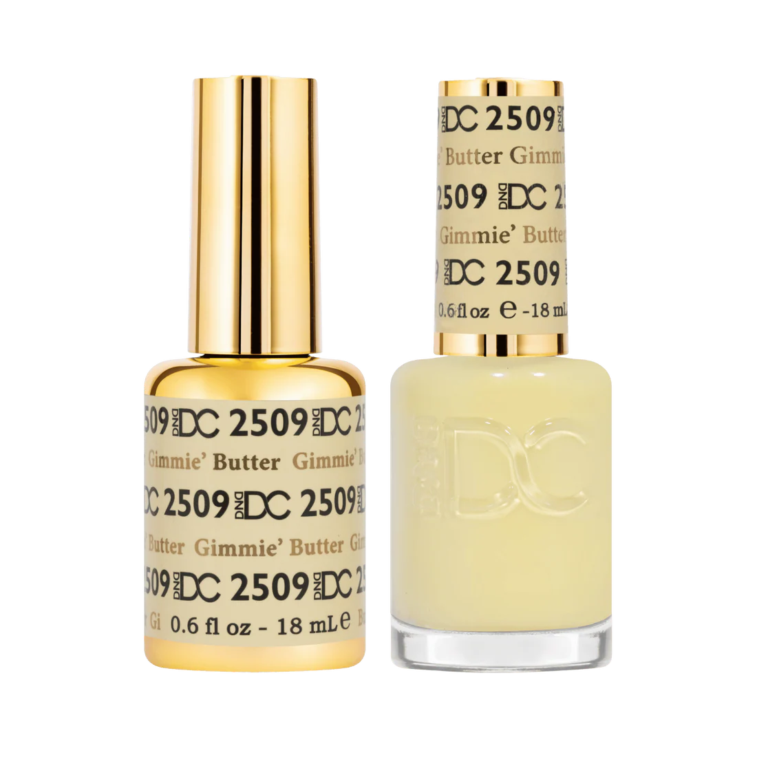 DND DC Gel Nail Polish Duo - 2461 Gimmie’ Butter