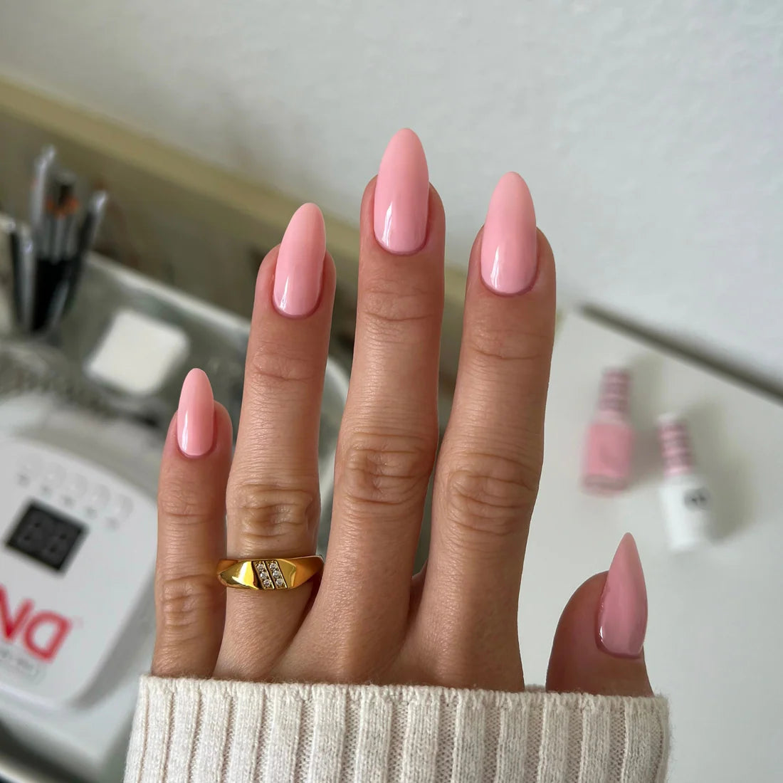 DND Gel Polish Set #3456 Pink Bubble