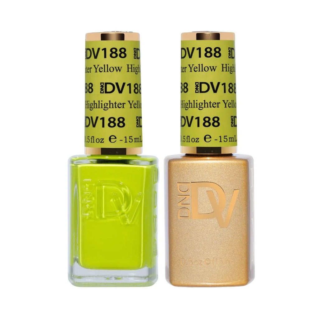 DND Diva Duo - Highlighter Yellow #188