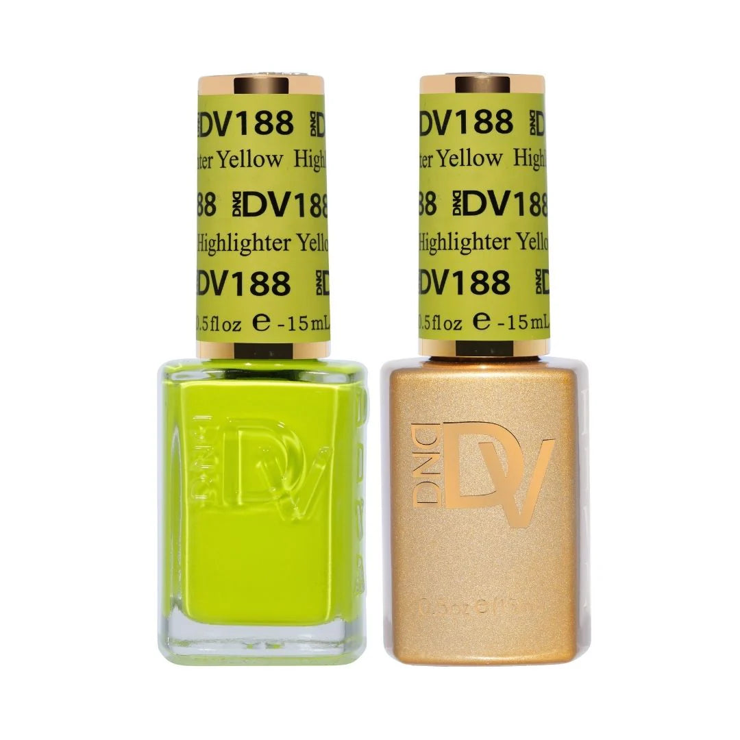 DND Diva Duo - Highlighter Yellow #188