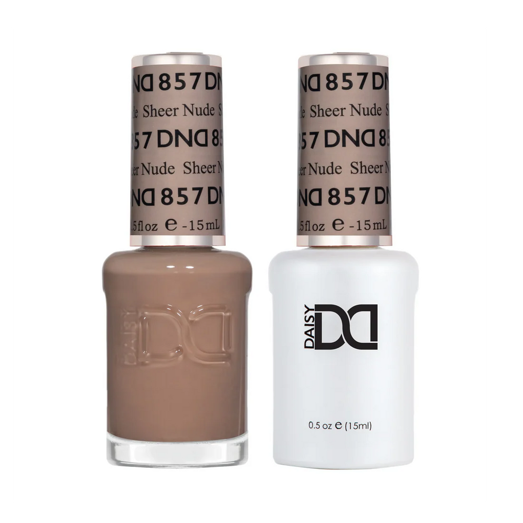 DND Duo #857 Sheer Nude