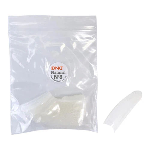 DND Natural Tips #8 - 100 bags (5000pcs)