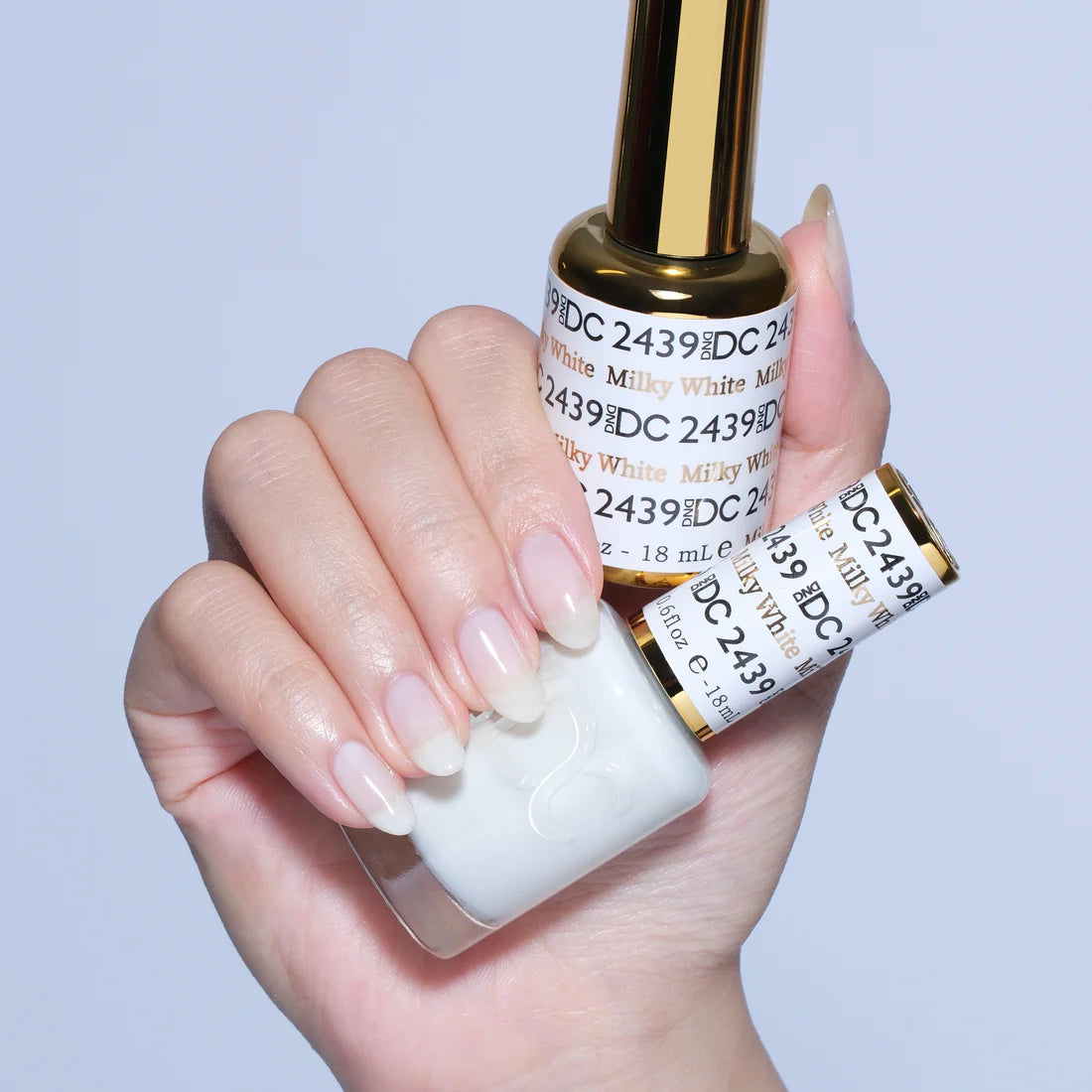DND DC Gel Nail Polish Duo - 2439 Milky White