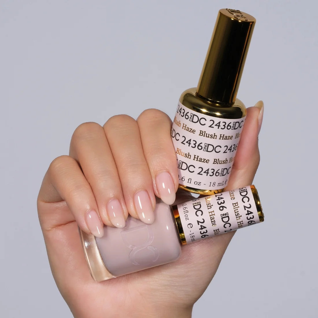 DND DC Gel Nail Polish Duo - 2436 Blush Haze