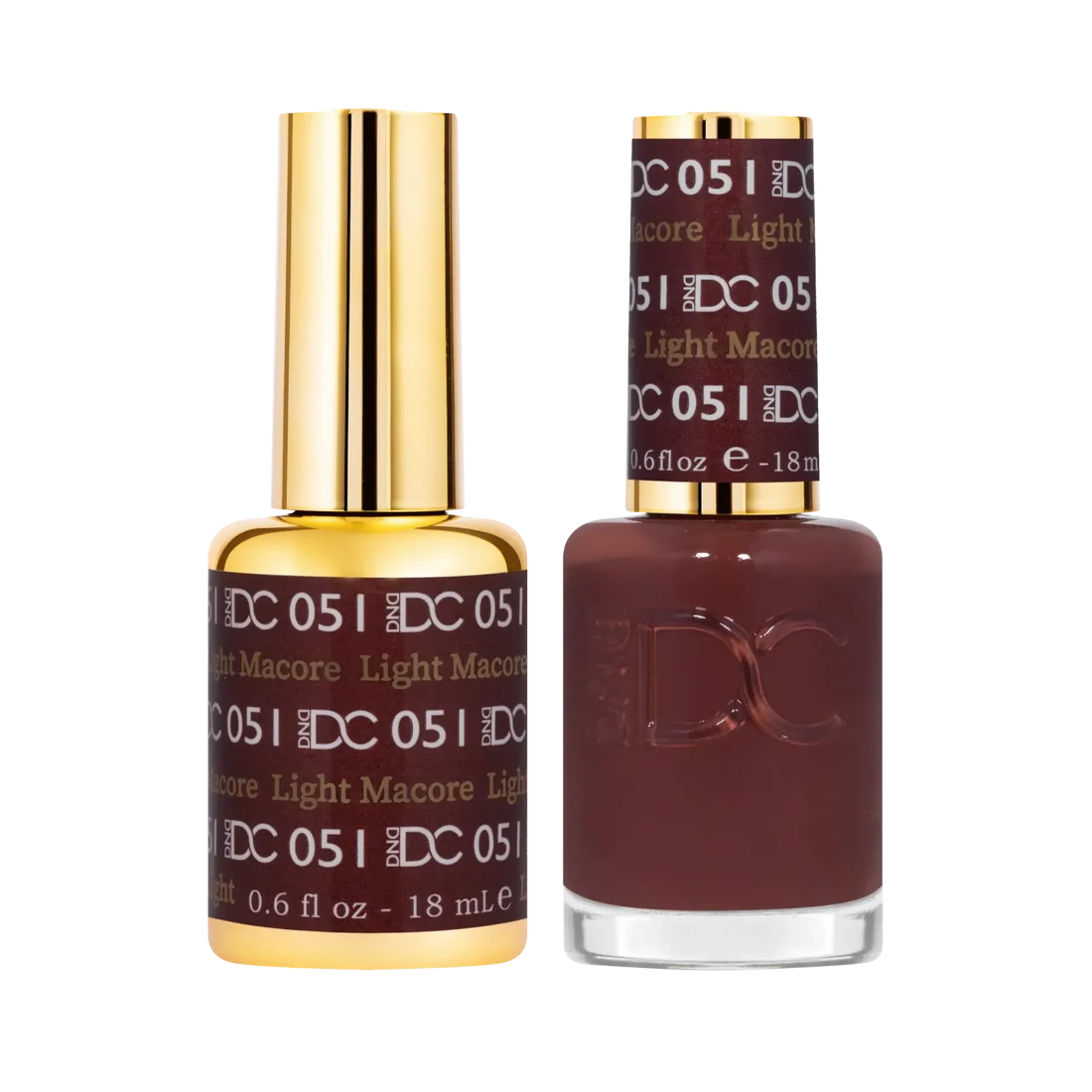DND DC Gel Nail Polish Duo - 051 Light Macore