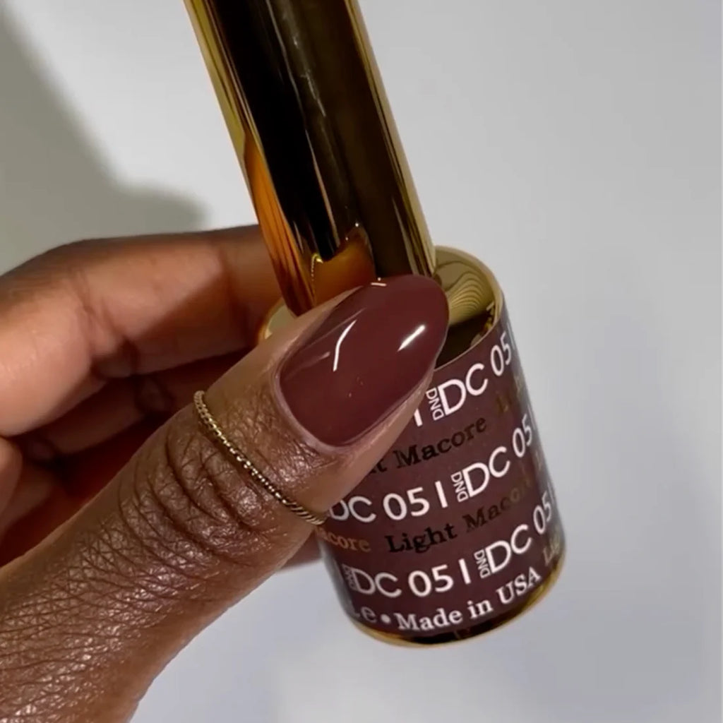 DND DC Gel Nail Polish Duo - 051 Light Macore