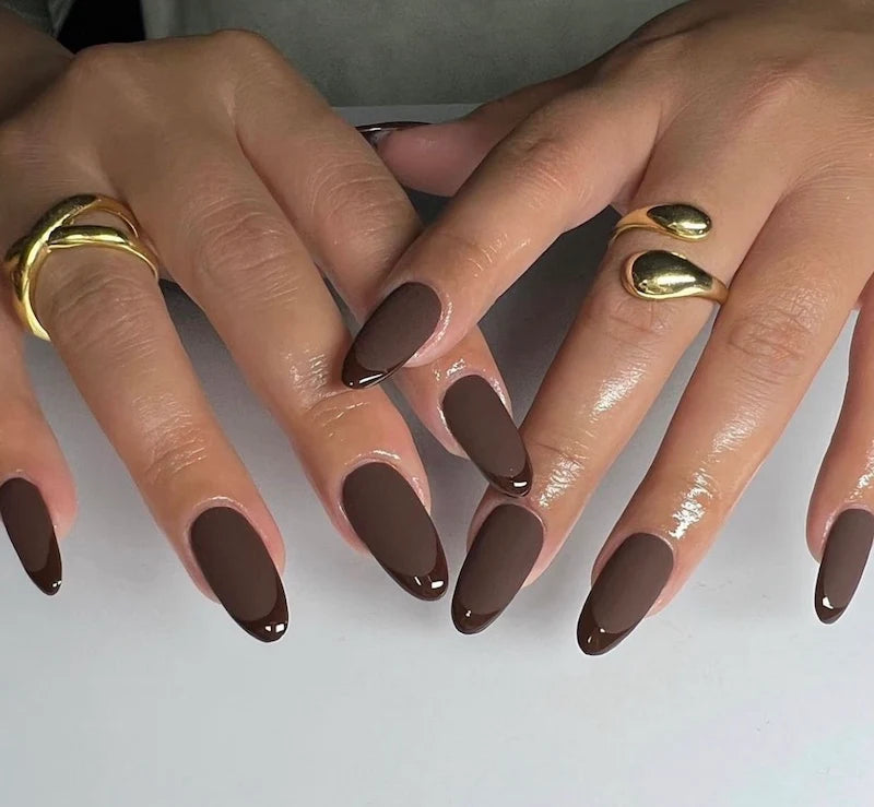 DND DC Gel Nail Polish Duo - 053 Spiced Brown