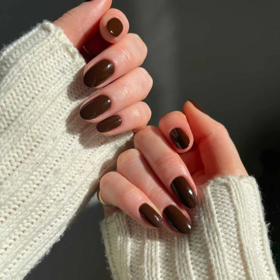 DND DC Gel Nail Polish Duo - 053 Spiced Brown