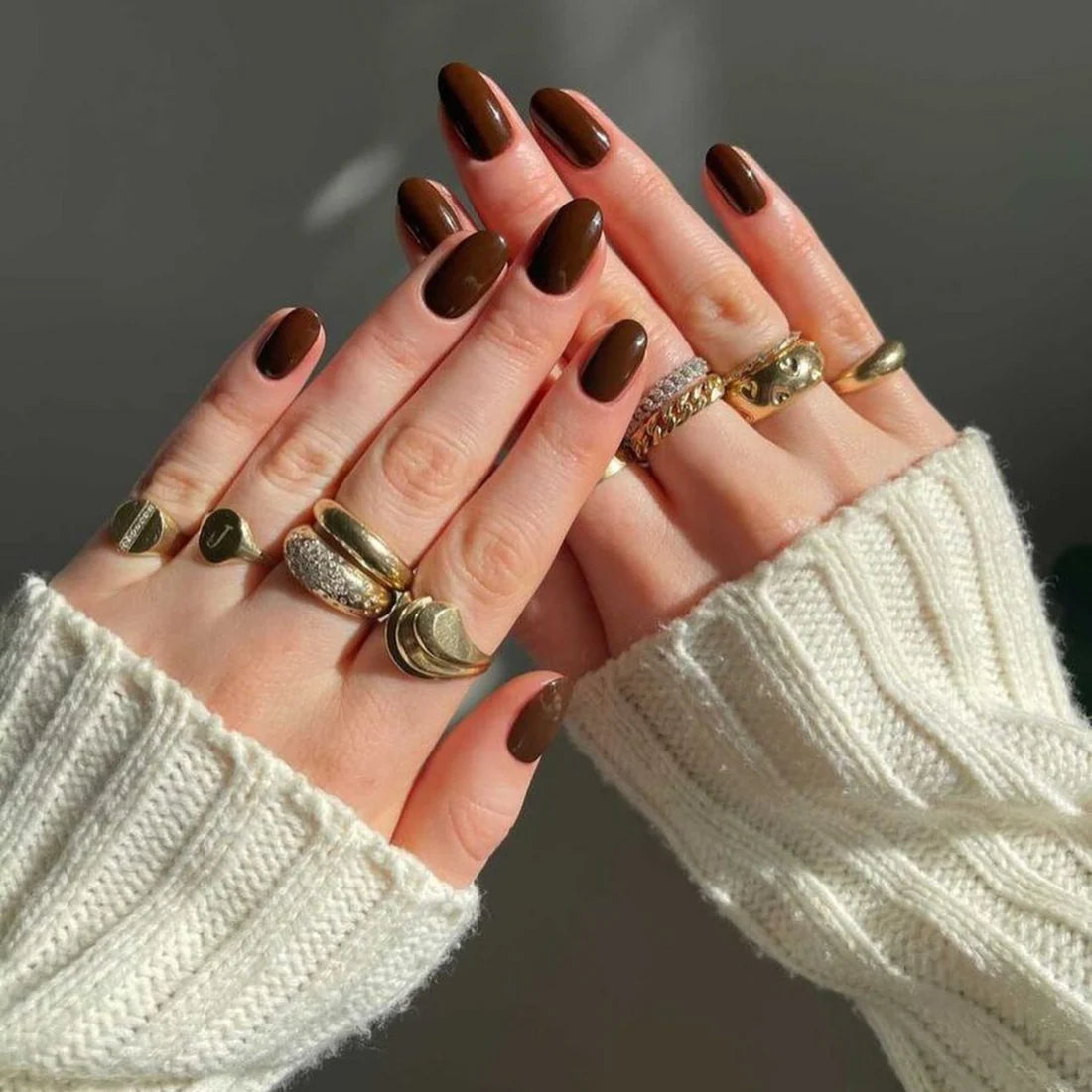 DND DC Gel Nail Polish Duo - 053 Spiced Brown