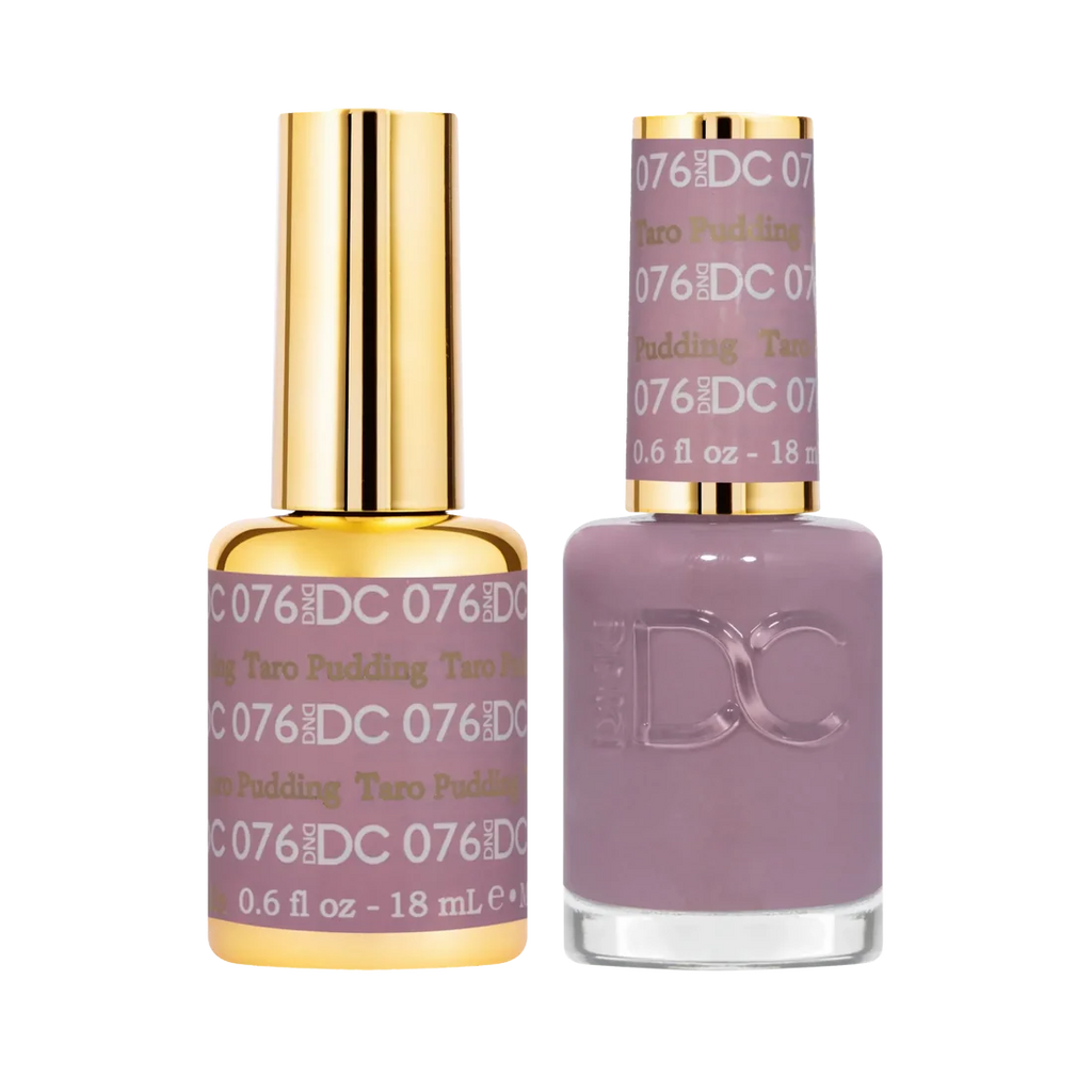 DND DC Gel Nail Polish Duo - 076 Taro Pudding