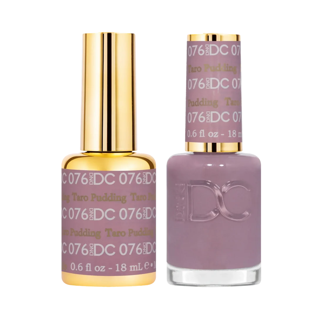 DND DC Gel Nail Polish Duo - 076 Taro Pudding