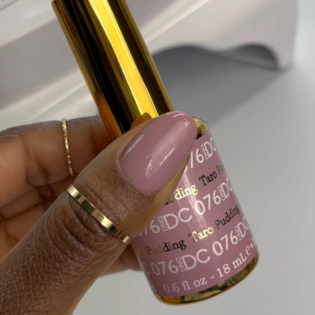 DND DC Gel Nail Polish Duo - 076 Taro Pudding