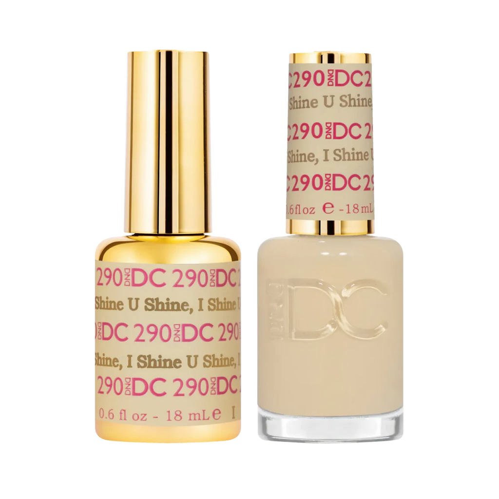 DND DC Gel Nail Polish Duo - 290 U Shine, I Shine