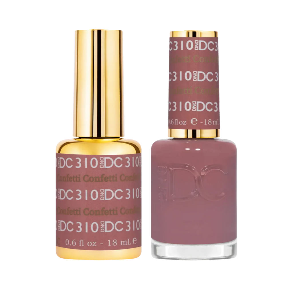 DND DC Gel Nail Polish Duo - 310 Confetti