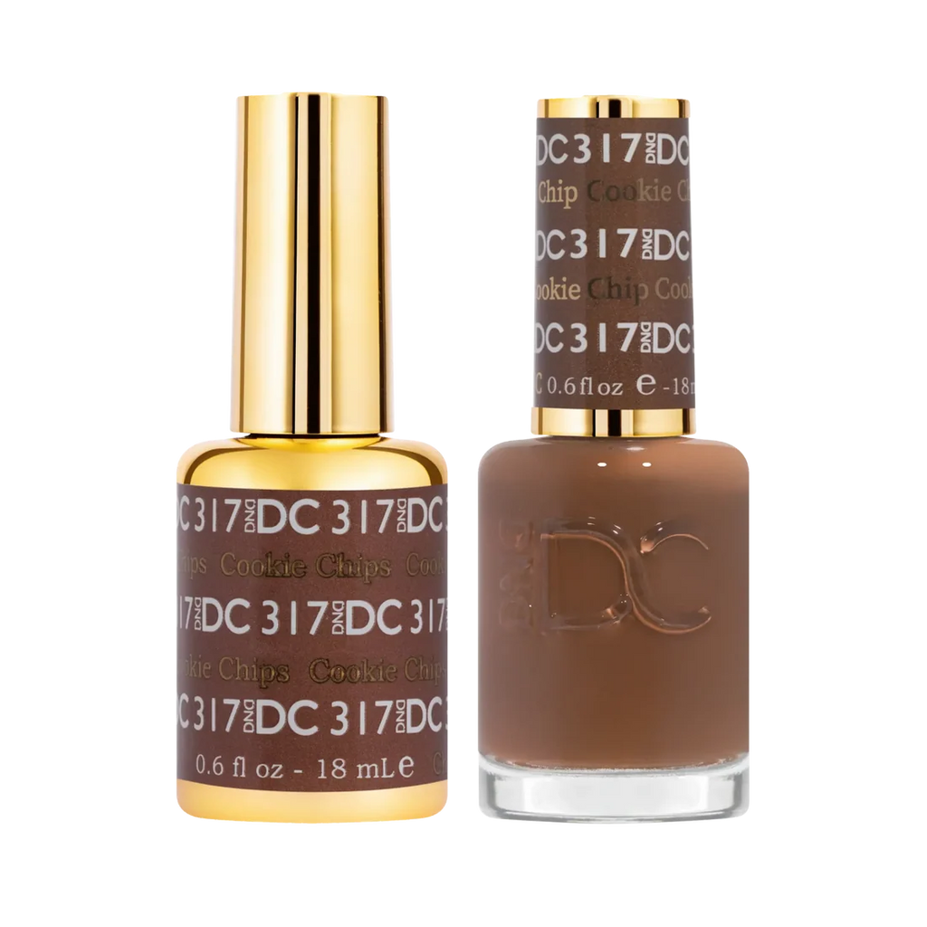 DND DC Gel Nail Polish Duo - 317 Cookie Chips
