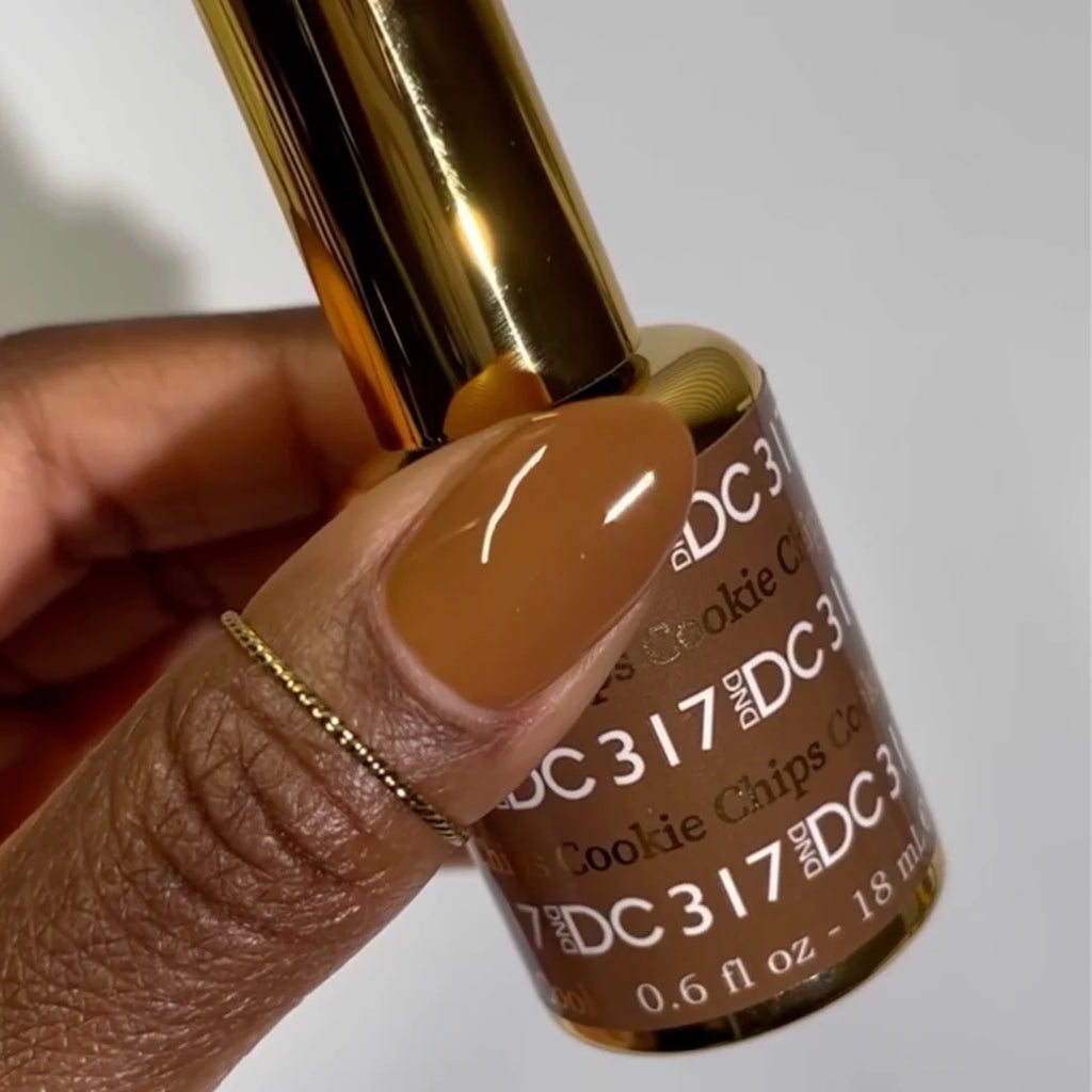 DND DC Gel Nail Polish Duo - 317 Cookie Chips
