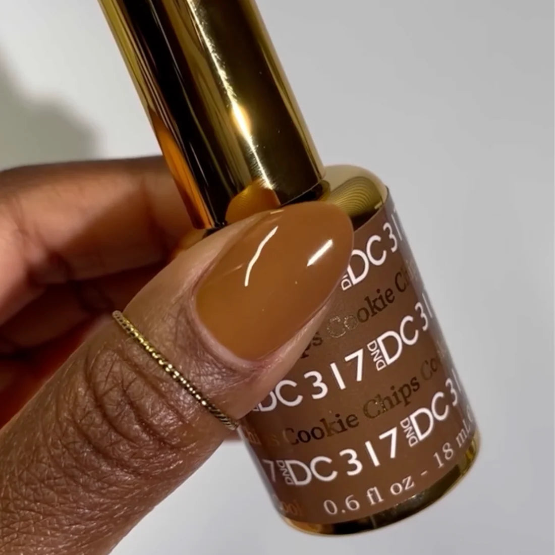 DND DC Gel Nail Polish Duo - 317 Cookie Chips