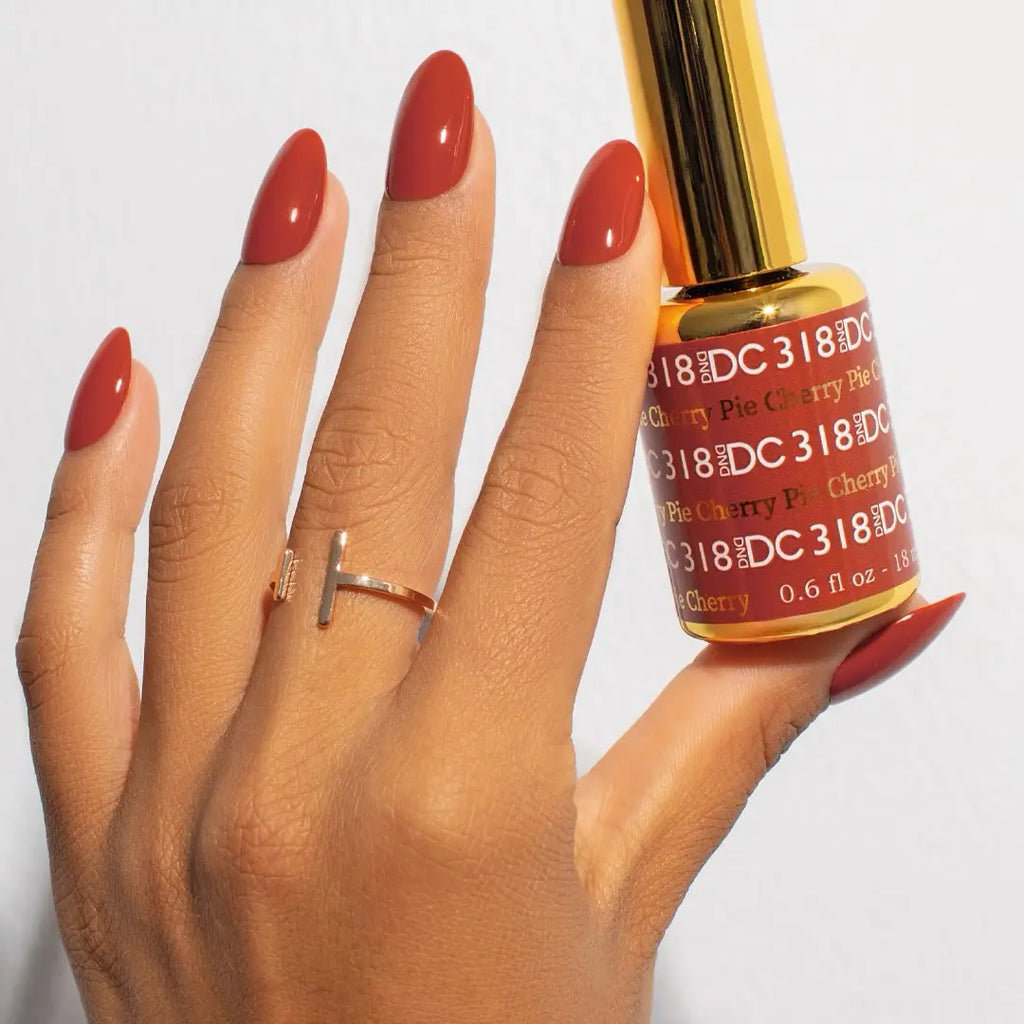 DND DC Gel Nail Polish Duo - 318 Cherry Pie