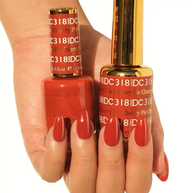 DND DC Gel Nail Polish Duo - 318 Cherry Pie
