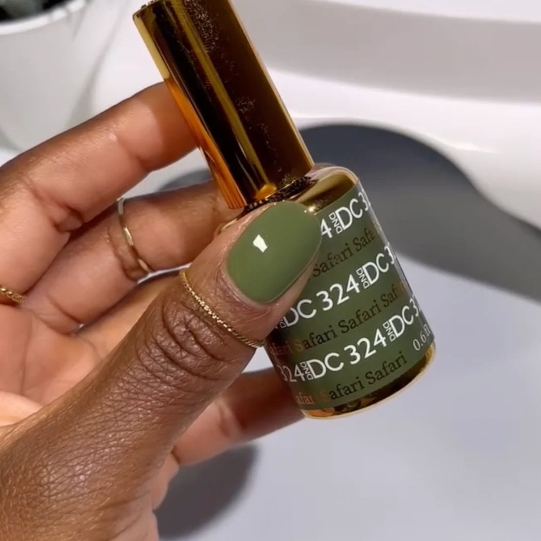 DND DC Gel Nail Polish Duo - 324 Safari