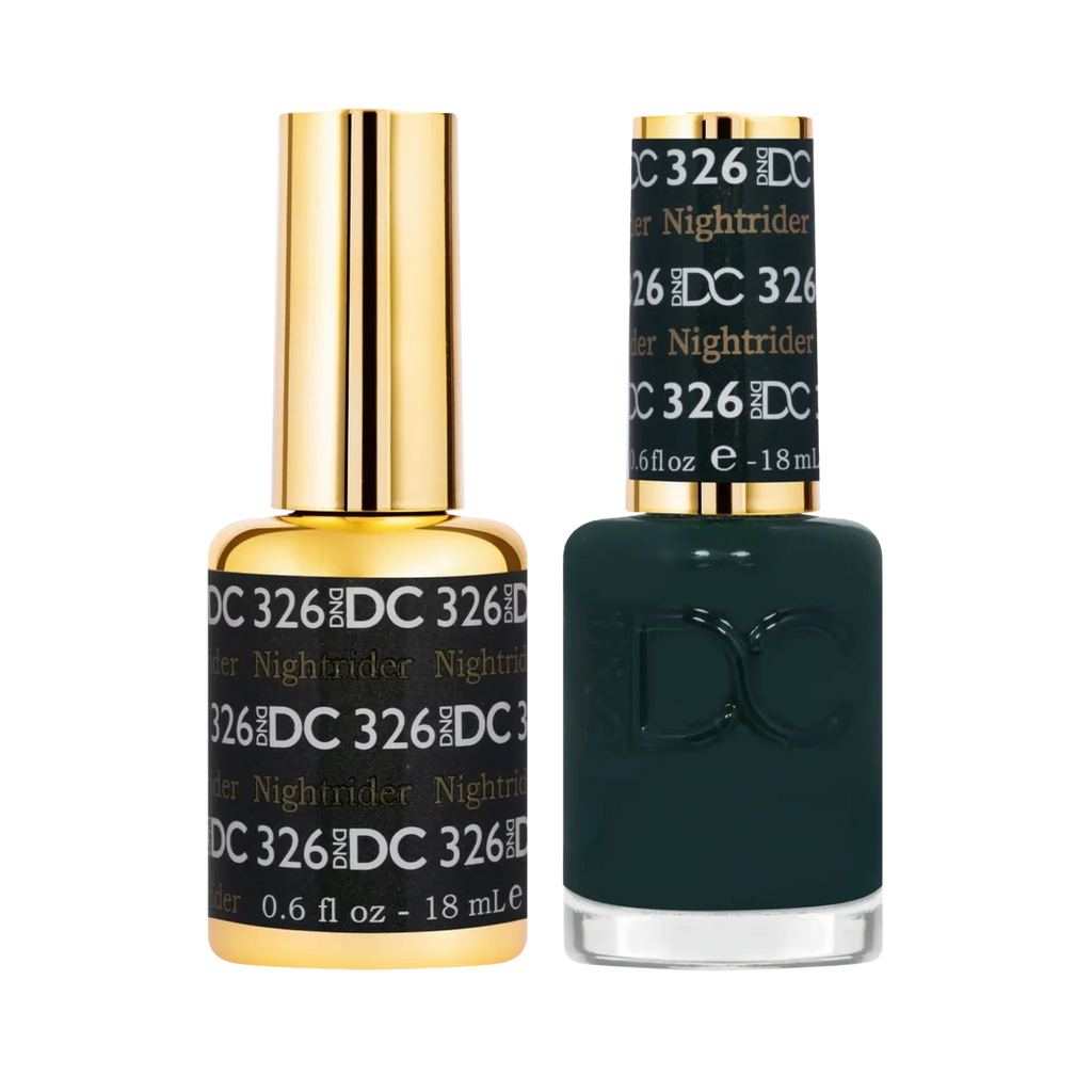 DND DC Gel Nail Polish Duo - 326 Nightrider