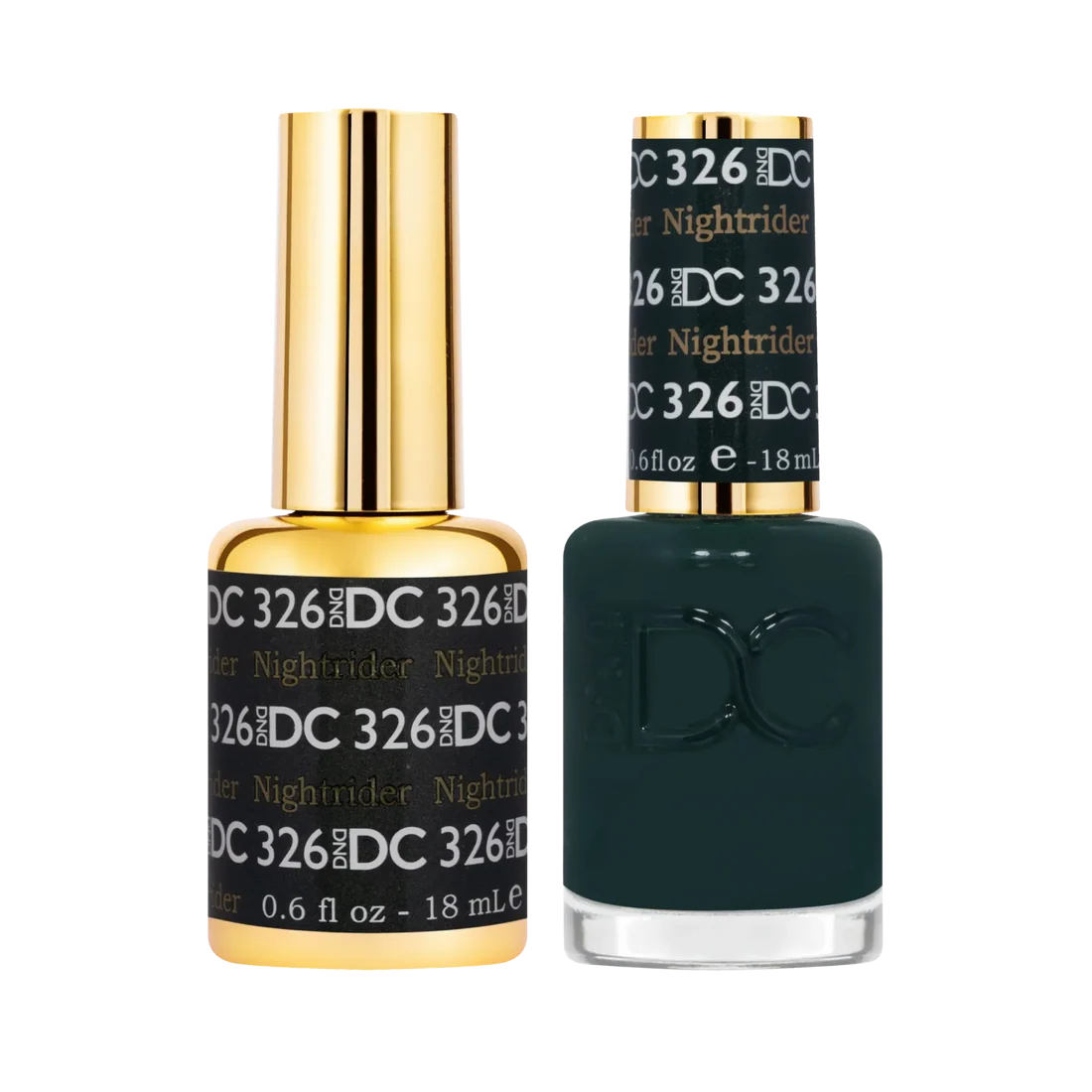 DND DC Gel Nail Polish Duo - 326 Nightrider