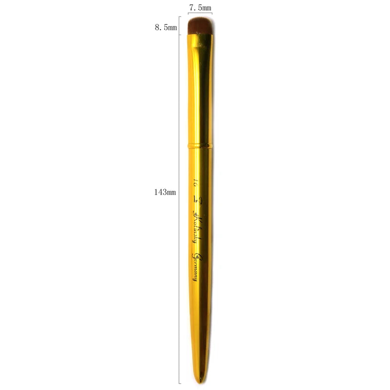 JKIO French Z Brushes - Gold Handle (Size 8, 10, 12, 14, 16)