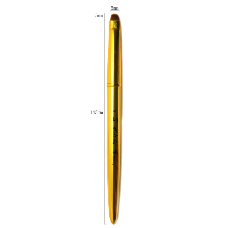 JKIO French Z Brushes - Gold Handle (Size 8, 10, 12, 14, 16)