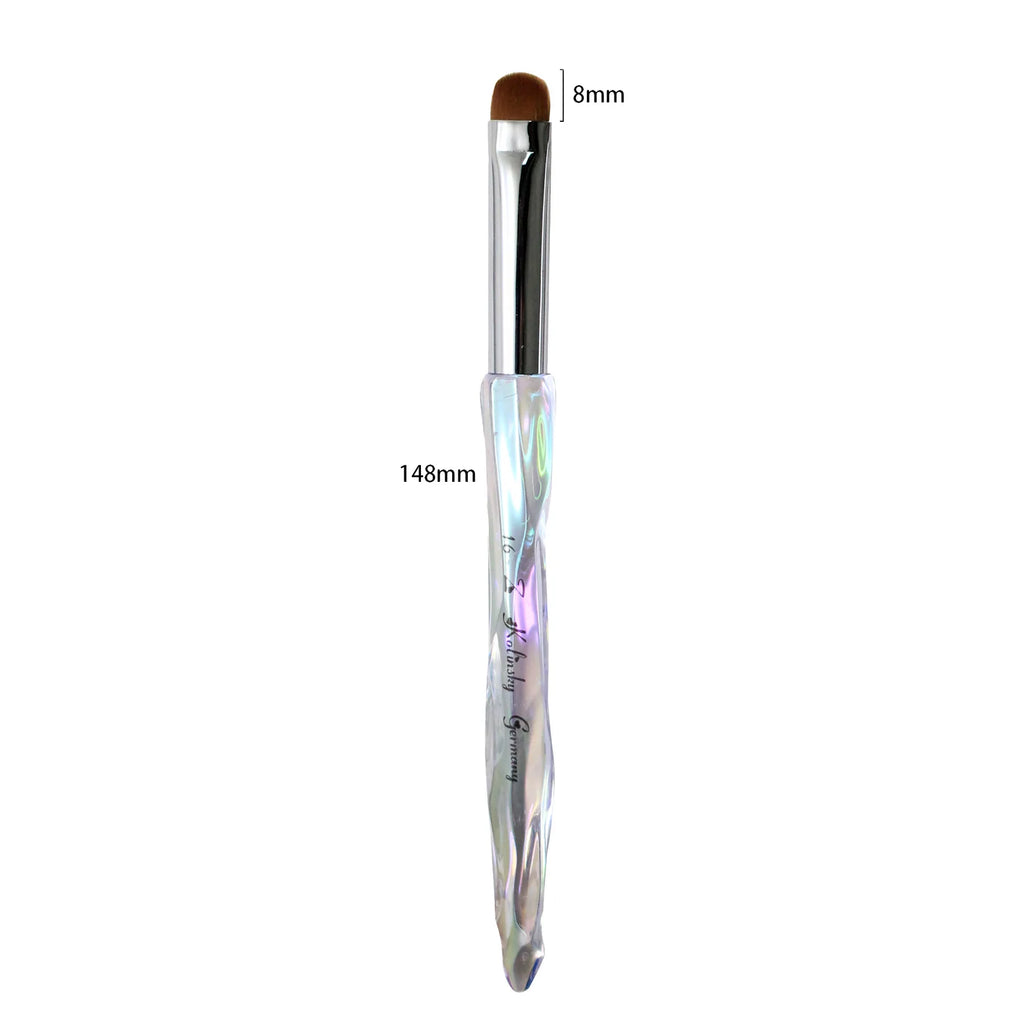 JKIO French Z Brushes - Crystal Handle (Size 8, 10, 12, 14, 16)