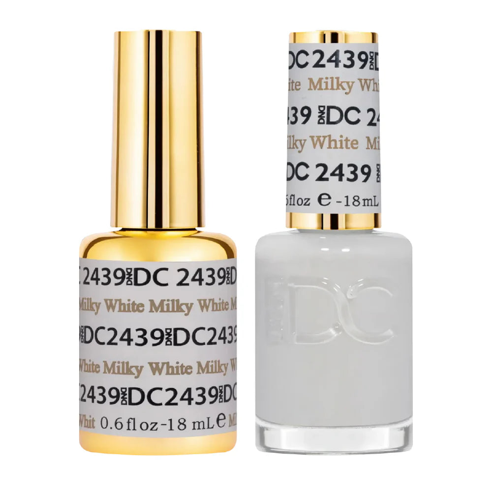 DND DC Gel Nail Polish Duo - 2439 Milky White