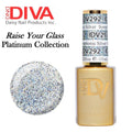 DND Diva #292 Symphonic Silver - DND Diva Gel Polish